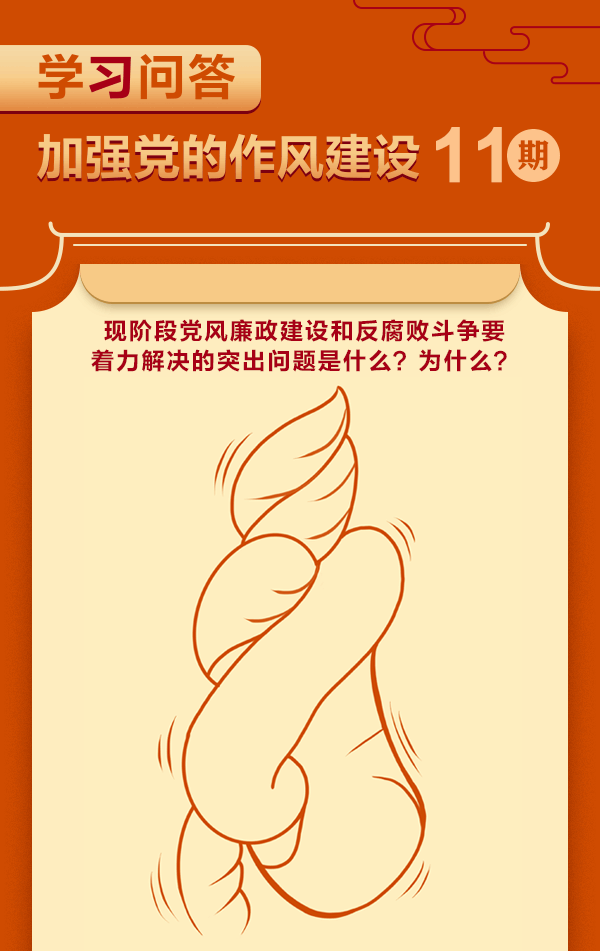 加強黨的作風建設?現階段黨風廉政建設和反腐敗斗爭要著力解決的突出問題是什么？為什么？.gif